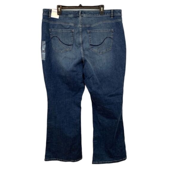 LANE BRYANT Genius Fit Bootcut Jeans Plus Size 28 NWT - Picture 4 of 8